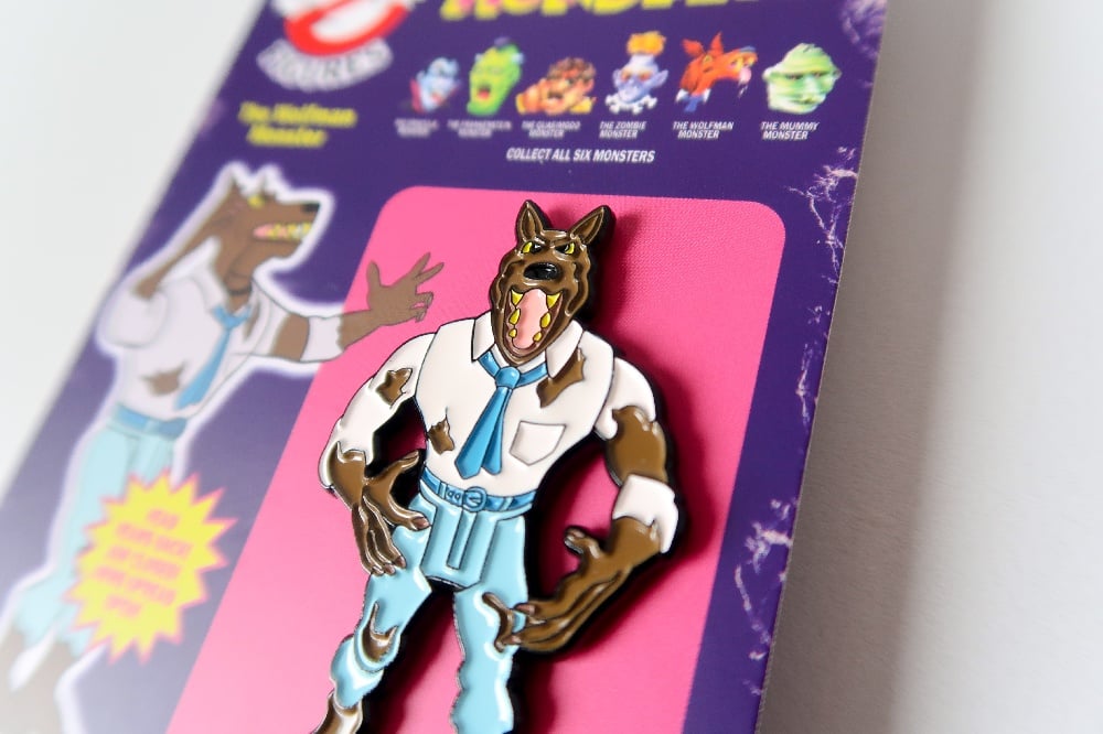 The Wolfman - Real Ghostbusters Enamel Pin