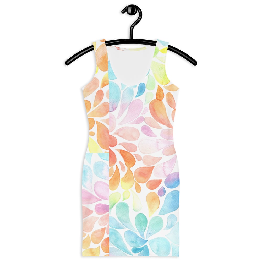 ZEN EXP - Rainbow floral dress