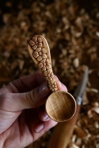 Image 1 of • Spring Floral Coffee Scoop •