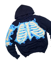 Image 6 of Reworked Cracky 3D Bones One Set Hoodie size L