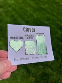 Image 6 of Clover Half Pan Watercolor From the Spring Fever Palette