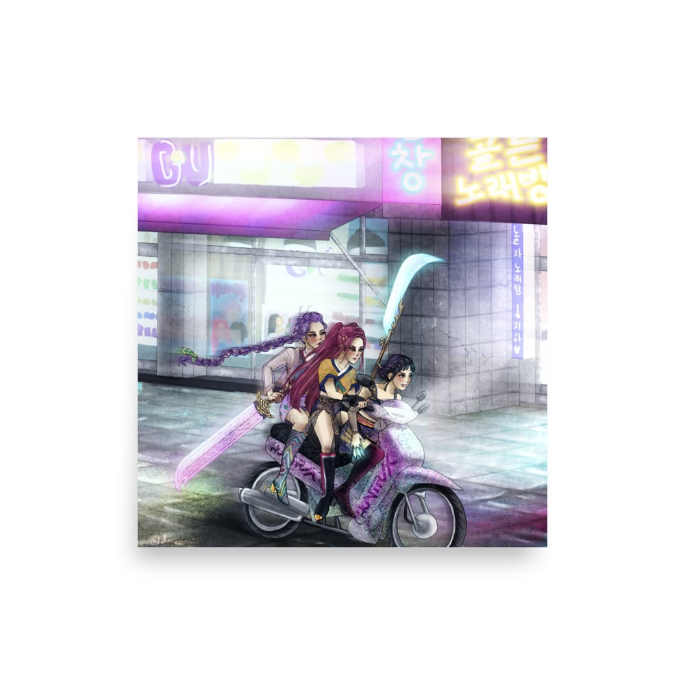 Image of Vroom Vroom (Square Poster)