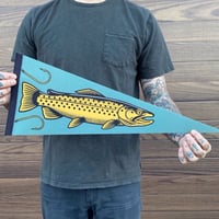 Image 1 of Golden Boy Pennant Flag