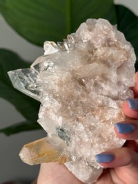 Image 5 of SELF STANDING CHLORITE/IRON INCLUDED COLOMBIAN QUARTZ