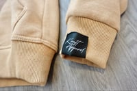 Image 4 of Tan "11:11" Zip-Up Jacket