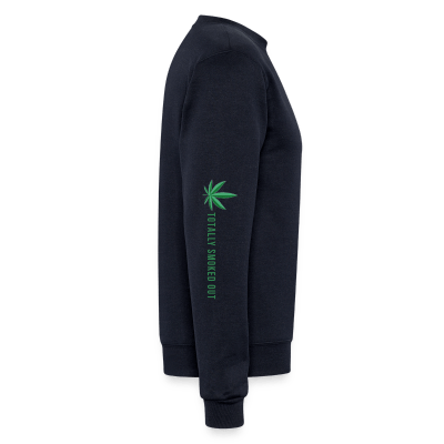 Totally Smoked Out Champion Sweatshirt (Navy Blue)