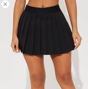 Image of Perfect pleated skirt WITH shorts ONE OF A KIND 