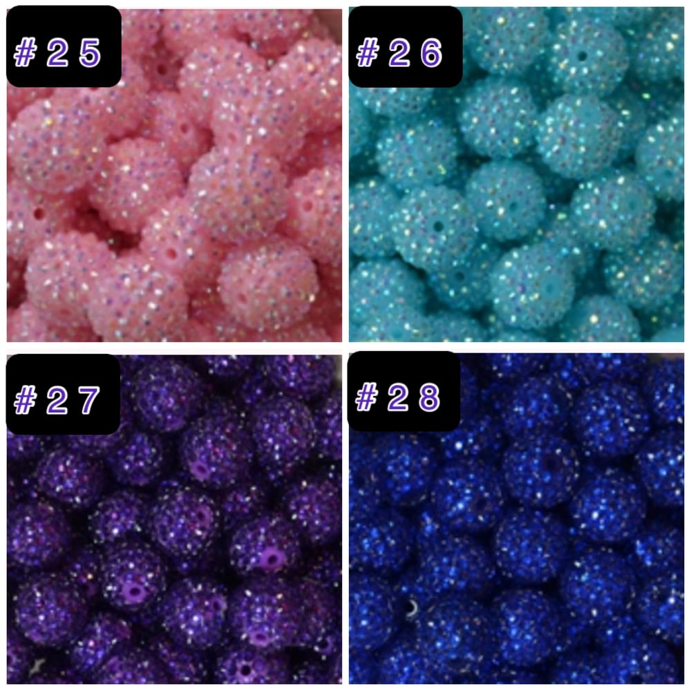 Image of Rhinestone Bead Bags