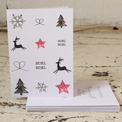 Image of Noel Noel Pack of Five Christmas Cards