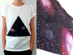 Image of GALAXY T-Shirt with Triangle