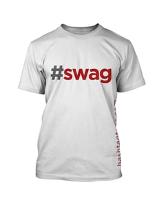 Image of #swag T-Shirt White (Pre-Order)