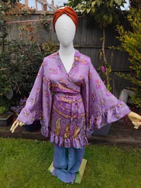 Image 2 of Amara Wrap dress - Purple