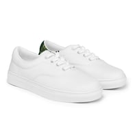 Image 1 of Men’s lace-up canvas shoes