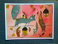 Image 1 of Under the Oak A Fine Art Print 9”x12” 