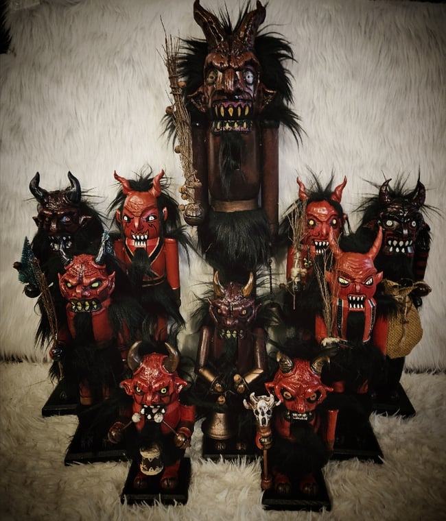 Krampus Nutcracker 17" PREORDER