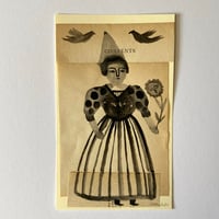Playful girl - folk figure
