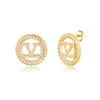 Valantino gold plated Earrings New
