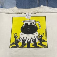 Image 1 of Early 90s Coffee Worship Tee Sz XL