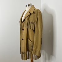 Image 4 of Vintage Suede Fringe Hem Leather