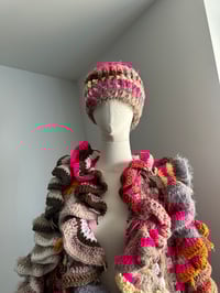 Image 1 of Ruffled “Whatever Sweater” set