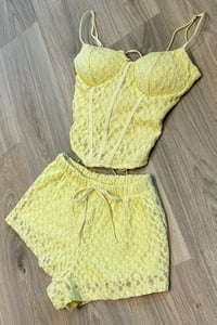 Image 3 of Lace corset two piece - 2 colours 