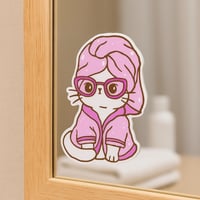 Image 2 of Self-Care Kitty” Wellness Sticker