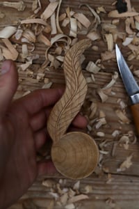 Image 1 of Willow leaf coffee scoop