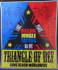 Image of Triangle of Def Sticker