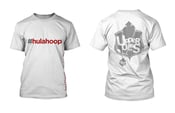 Image of #hulahoop T-Shirt White (Pre-Order)