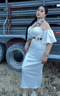 Western Elegant White Dresses