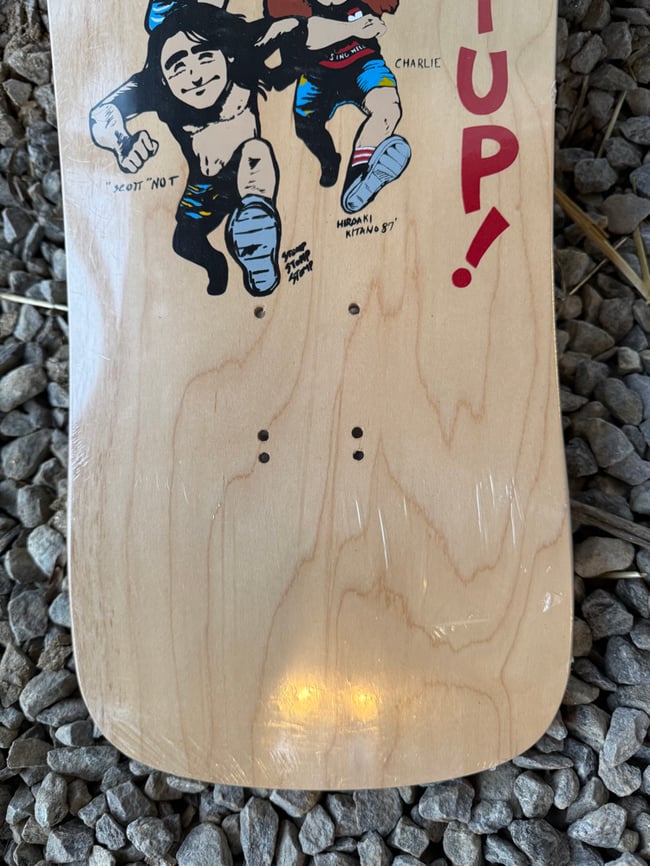 Anthrax mosh it up! Old school reissue Skateboard 