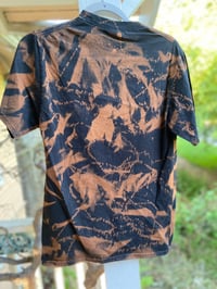 Image 4 of SMALL Be Gay Do Crime Godzilla Bleach Dye Shirt H15