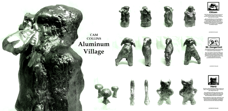 Citizen, Original Aluminum Sculpture | Aluminum Village Image 3