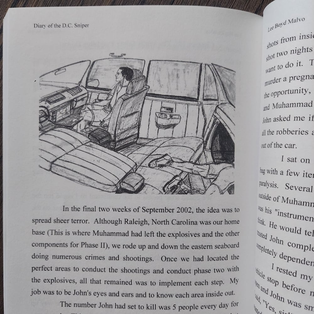 The Diary of The D.C. Sniper, by Lee Boyd Malvo and Anthony Meoli