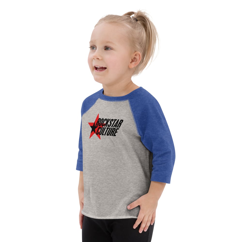 Rockstar Culture Unisex Toddler baseball shirt