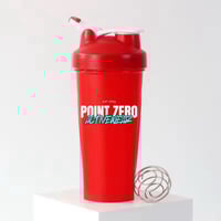 Point Zero Activewear 600ml Red Protein Shaker