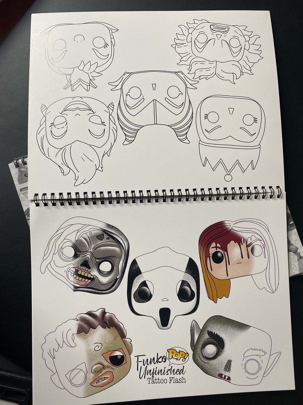 Funko Unfinished Tattoo Flash 