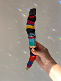 Image 2 of *new* BLACK RAINBOW crystal wand