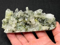Image 13 of Epidote On Quartz Crystal Specimen #2529