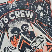 Image 5 of 8°6 CREW (gigposter Paris 2024)