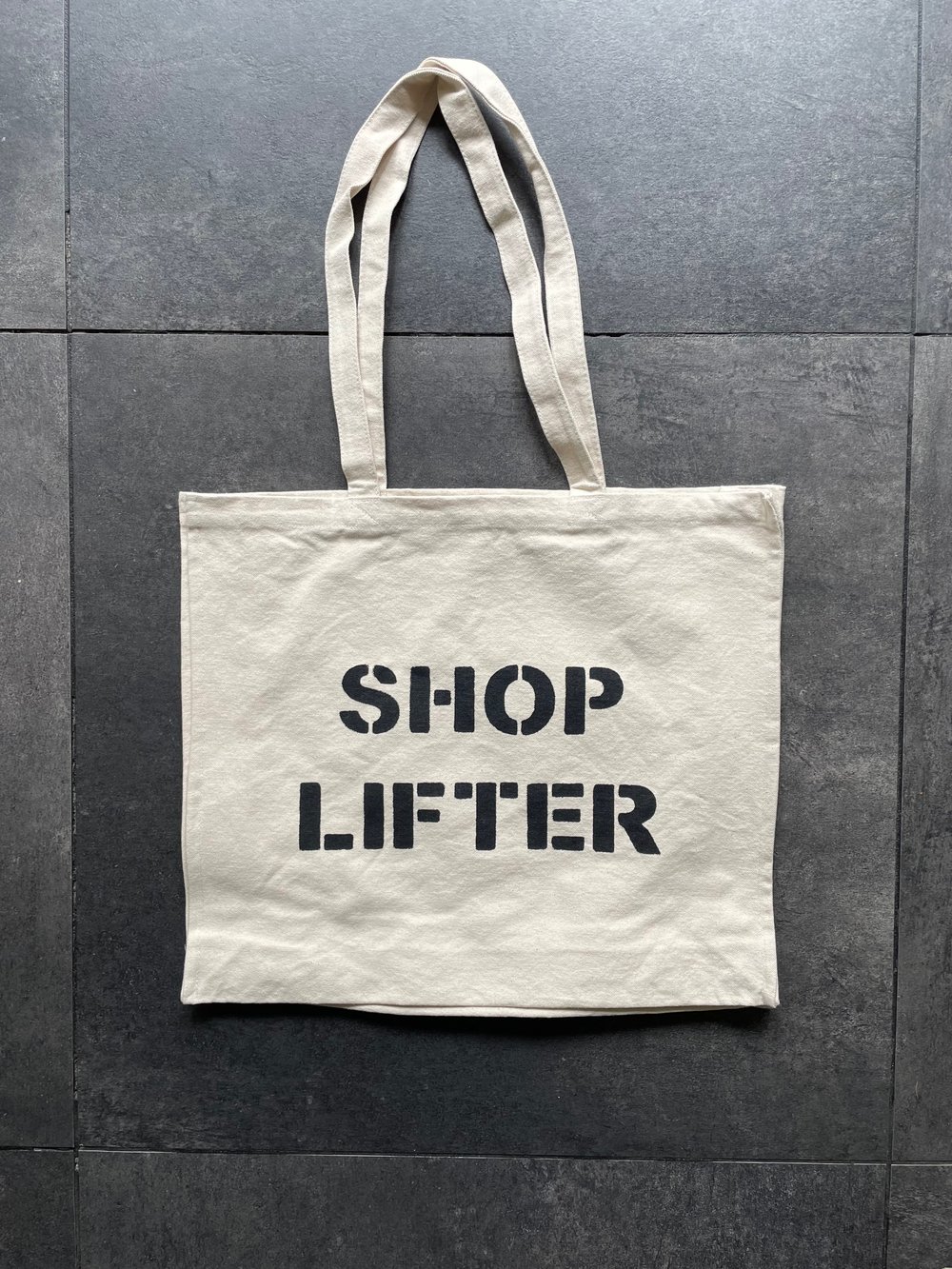 Image of Shop Lifter MK III deluxe double screen printed bag