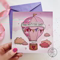 Hot Air balloon Card 