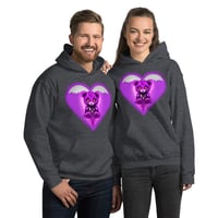 Image 3 of Purp Bear Unisex Hoodie