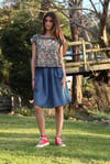 Ready Made Denim Laura Skirt with Free Postage