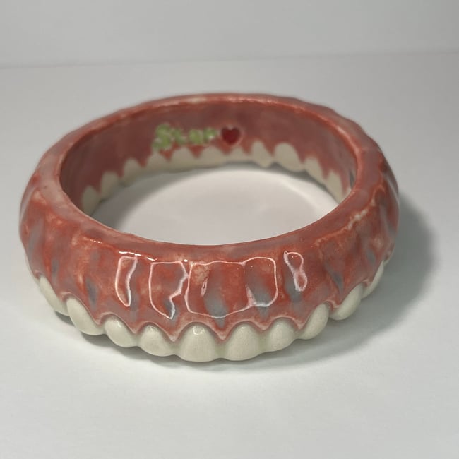 Teeth Bracelet E - 7.25 in Inner Circumference