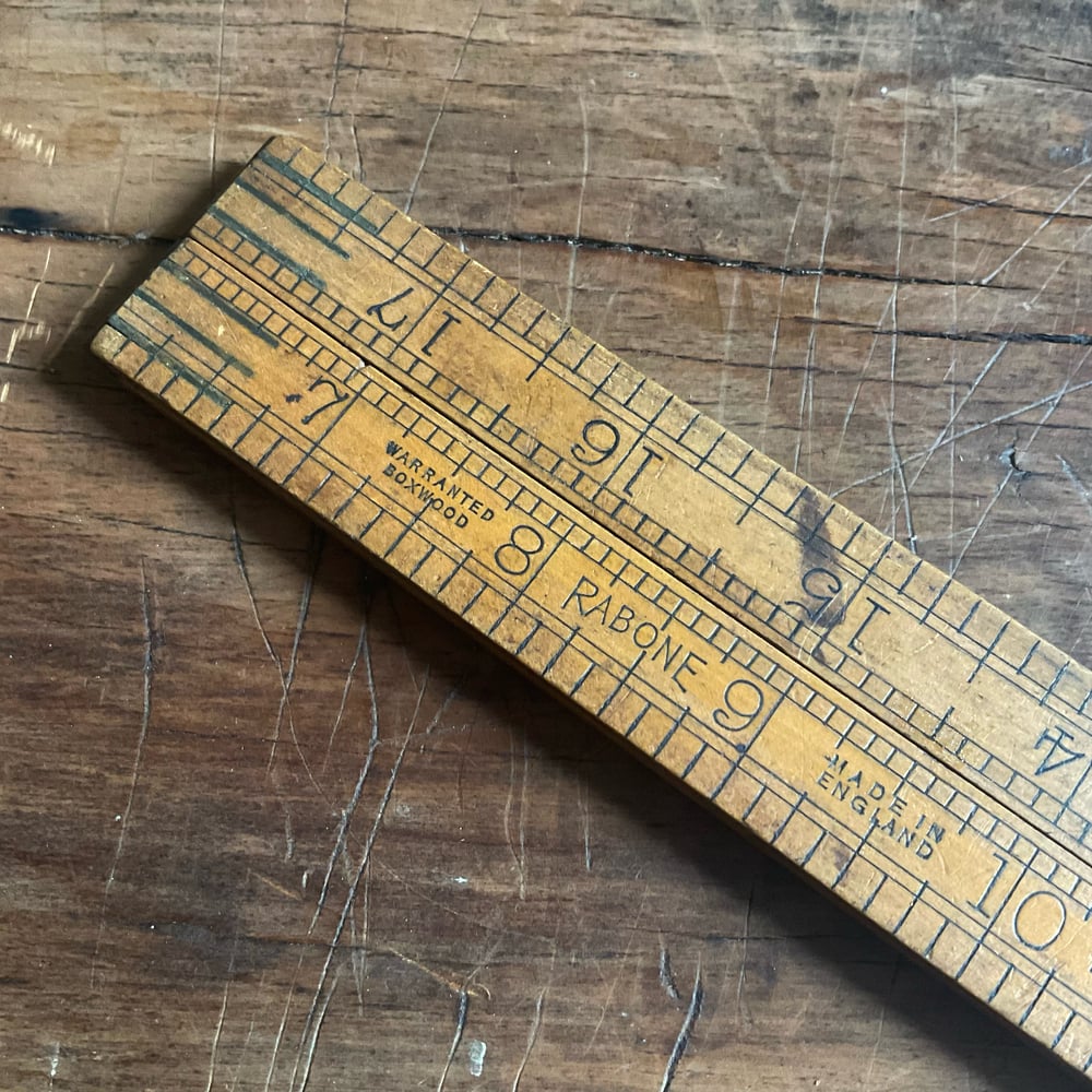 Image of Smaller Rabone Folding Ruler