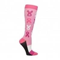 Image 2 of Pro Cure-Pink Ribbon Compression Sock 