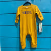 Skol romper yellow