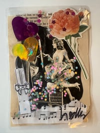 “Little Showgirl” Laminated Collage