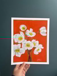 Image 1 of “White Poppies” Print